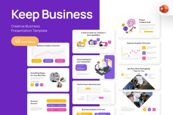 Keep Business PowerPoint Template